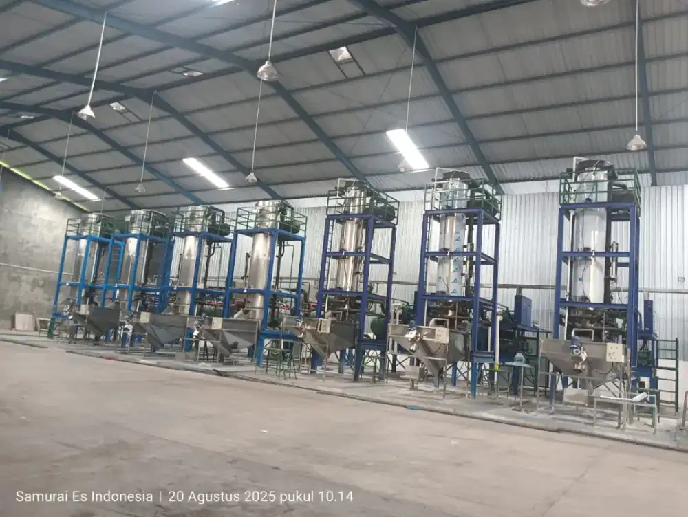 Mesin es kristal kapasitas 30 ton