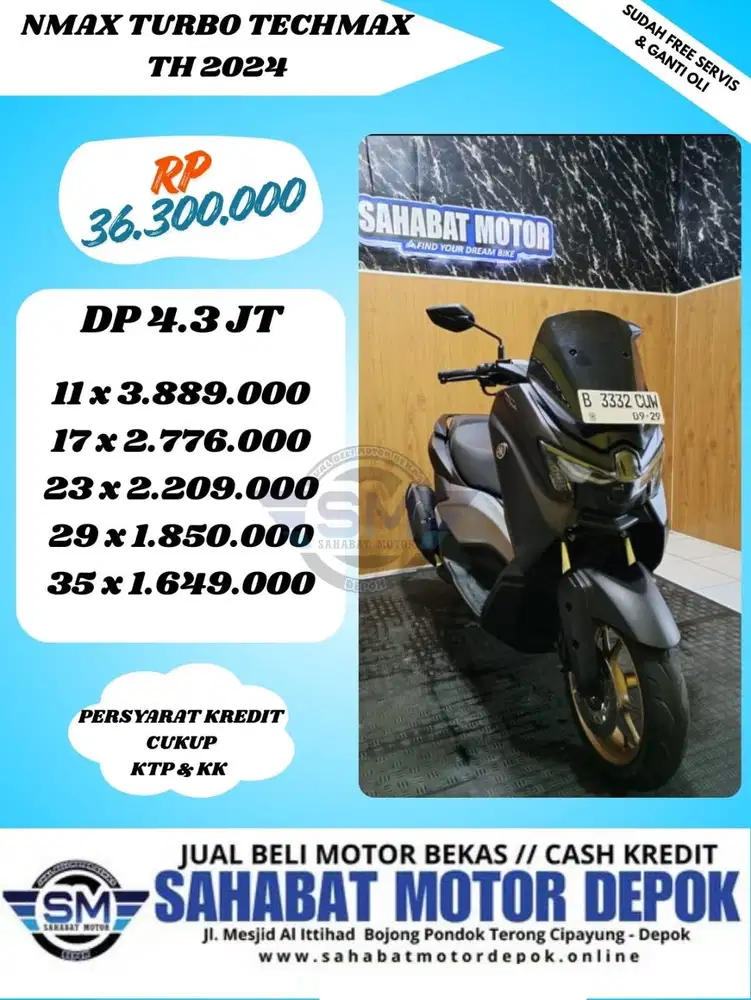 YAMAHA NMAX TURBO TECHMAX TH 2024