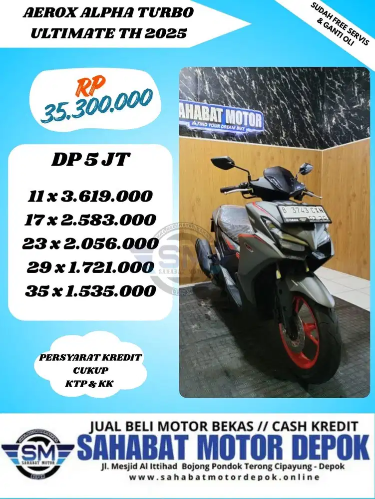 AEROX ALPHA TURBO ULTIMATE TH 2025