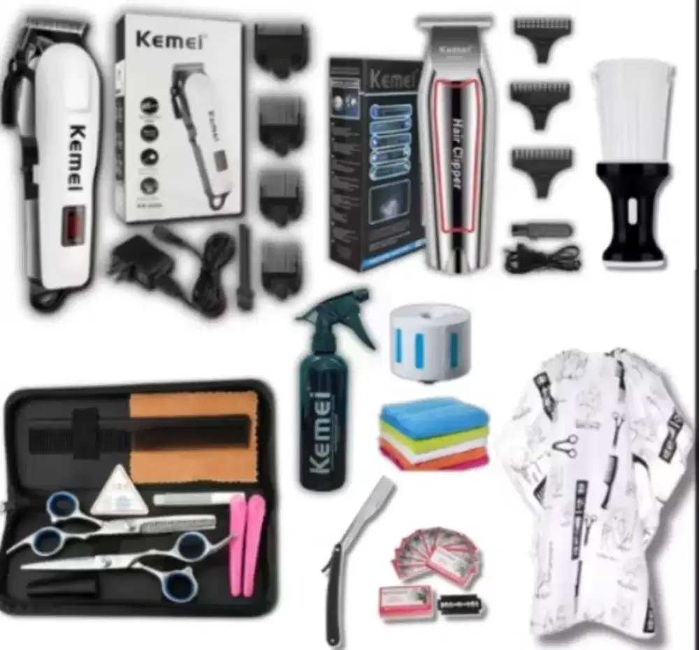 Paket Alat Cukur Barber Murah