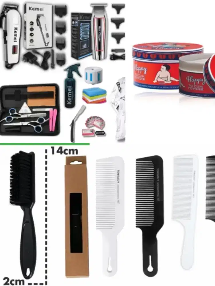 Paket Alat Cukur Barber Termurah