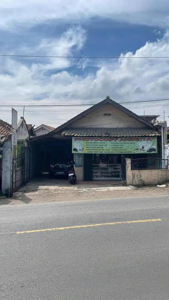 Dijual Lahan Usaha Strategis di Jalan Raya Batujajar, Bandung Barat