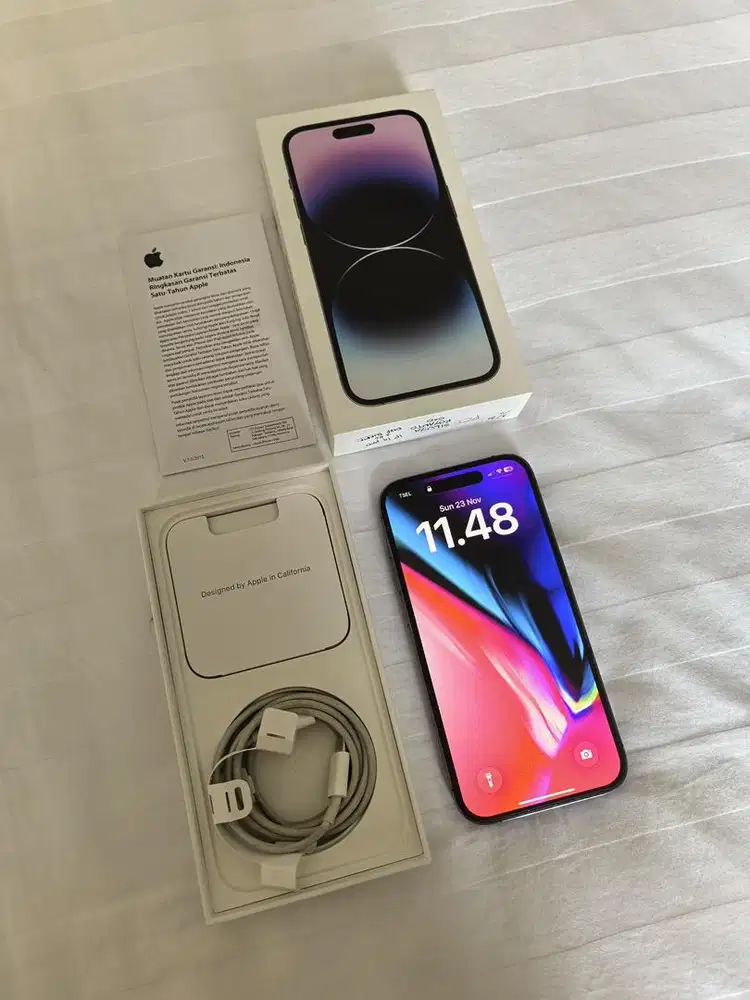 Iphone 14 pro 256GB deep purple ex ibox