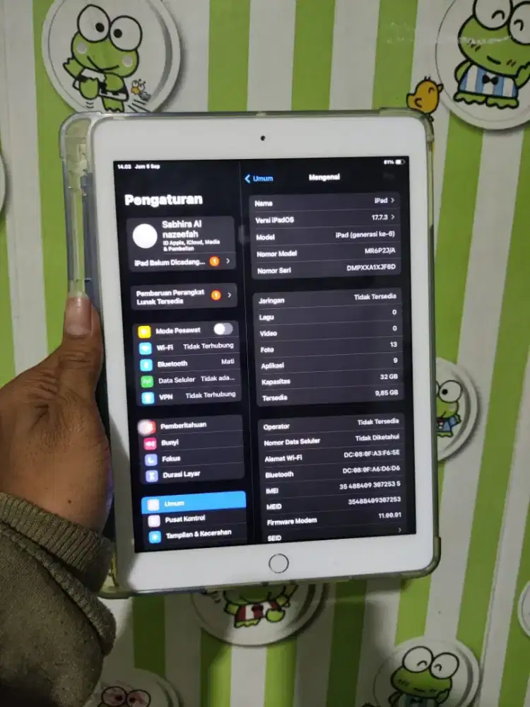 ipad gen 6 32gb inter