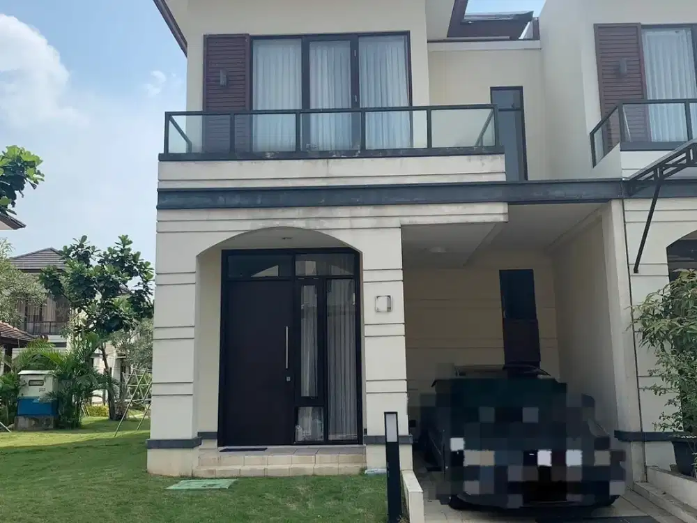Dijual rumah 2lt di Lavon Swan City Type A Allura semi furnished