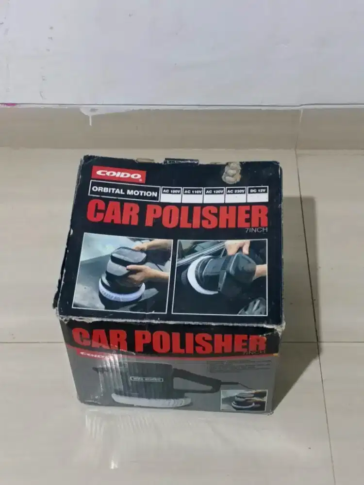 Coido Car Poisher 7 inch (mesin poles mobil)