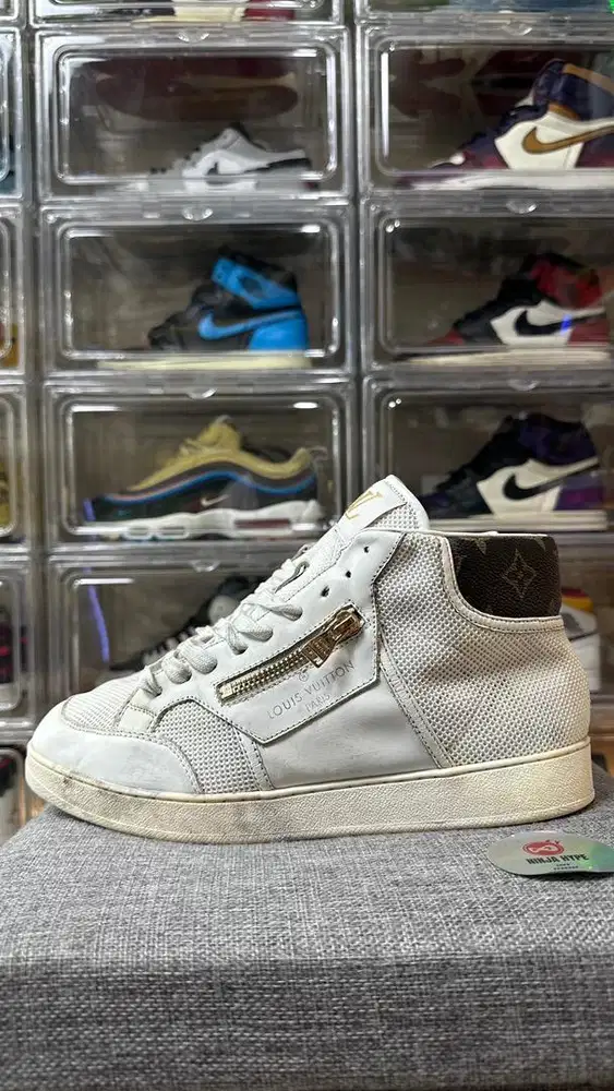 LOUIS VUITTON MONOGRAM RIVOLI SNEAKER BOOT