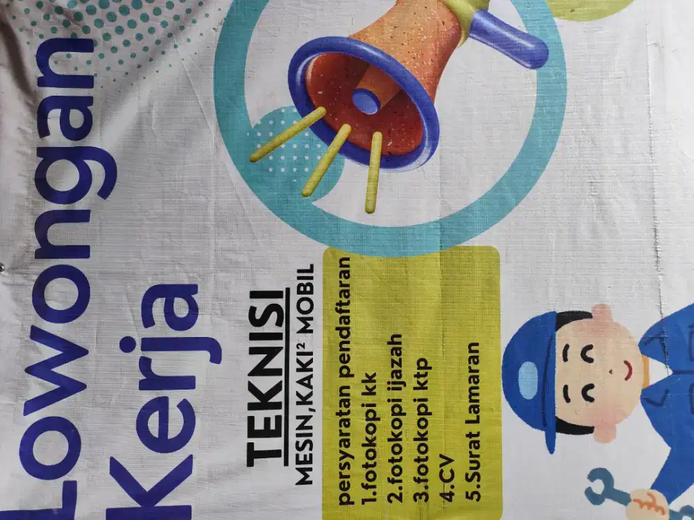 Marketing/penjaga toko