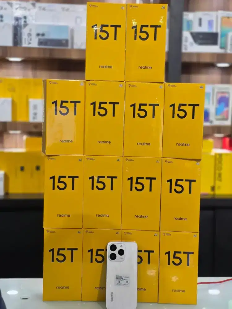 NEW REALME 15T 5G.BATERAI 7000MAH.IP 69 TAHAN AIR .