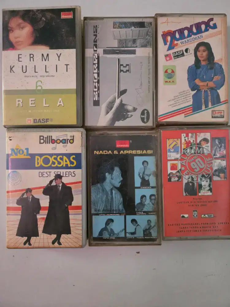Kaset Jadul Ada 6 Khusus kolektor