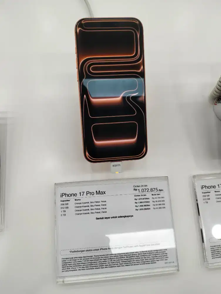 Credit iPhone 17 Pro Max 256GB cicilan bunga mulai 0%
