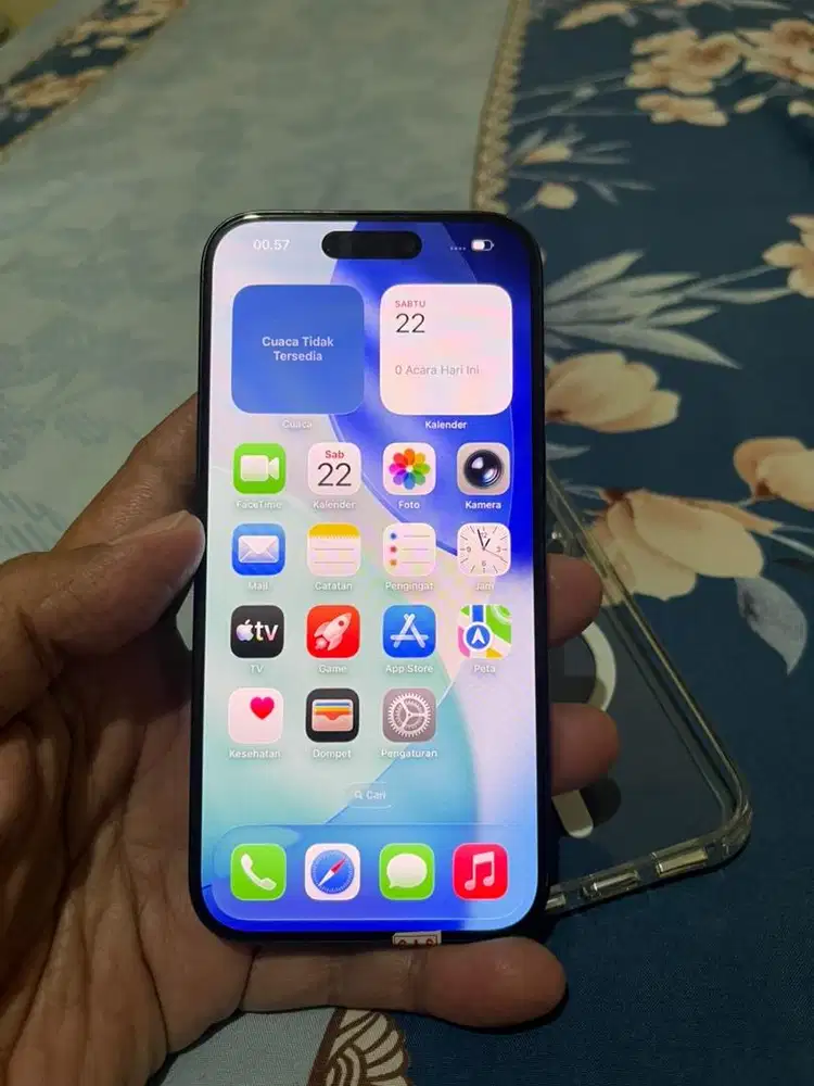 iPhone 15 Pro 128Gb Blue Wifi Only Murah
