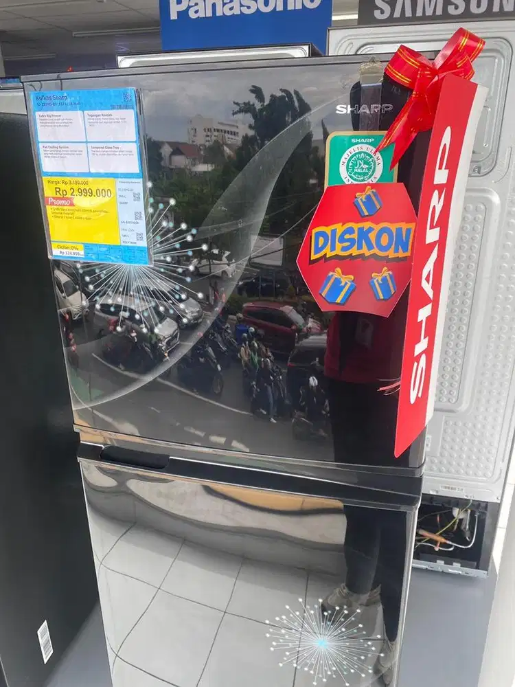 KULKAS 187 L inverter