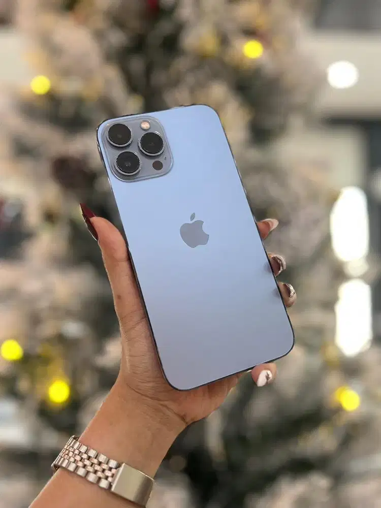 iphone 13 promax 128gb sky blue sec beacukai