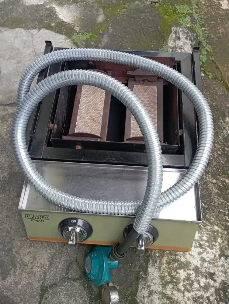 Panggangan sosis 2 tungku