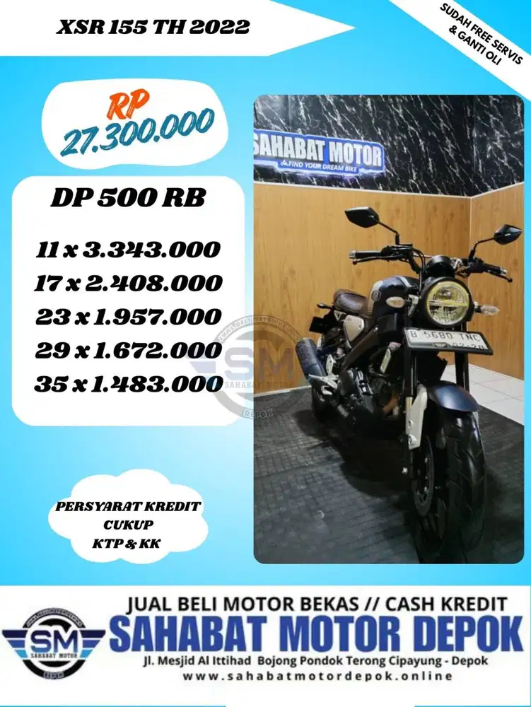 YAMAHA XSR 155 TH 2022