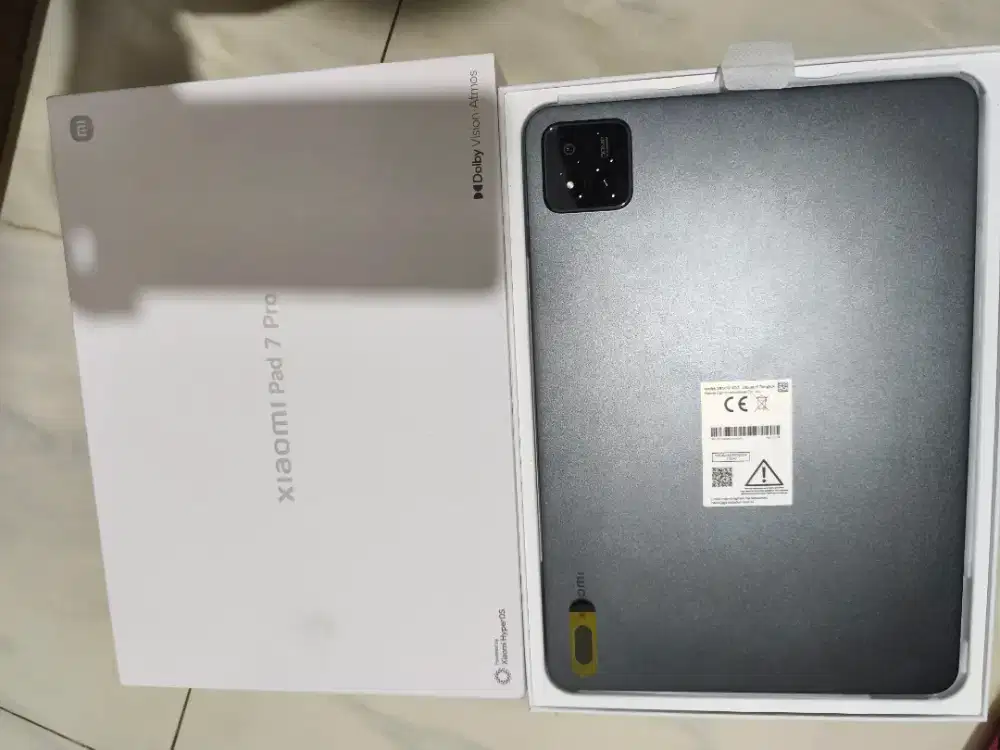 XIAOMI PAD 7 PRO 12/512 FULLSET LIKENEW PEMAKAIAN 2 MINGGU