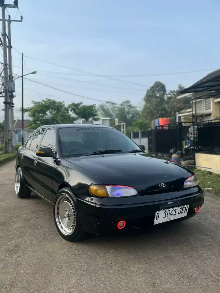 Accent Cakra Plat B Matic pjk isi Mobil di cicalengka bandung