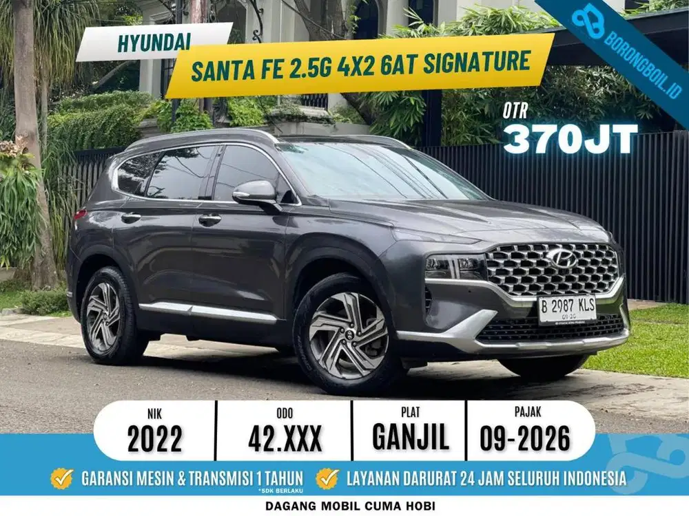 HYUNDAI SANTA FE 2.5G 6AT SIGNATURE 4X2 2022 LIKE NEW