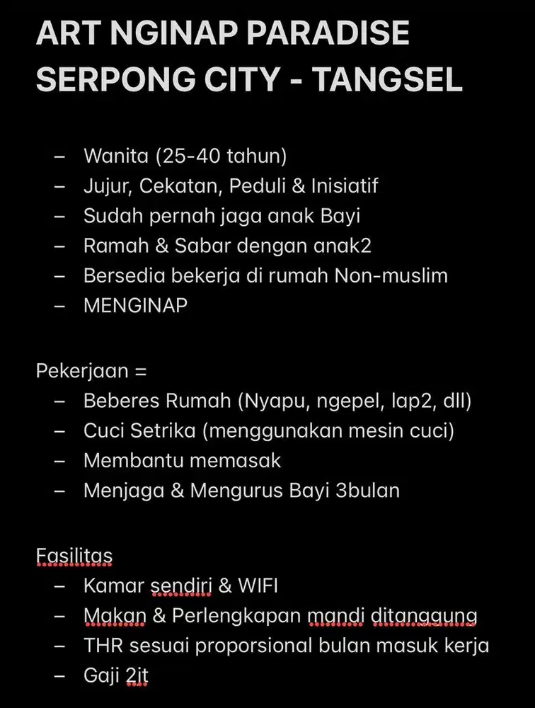 DICARI ART MOMONG MENGINAP