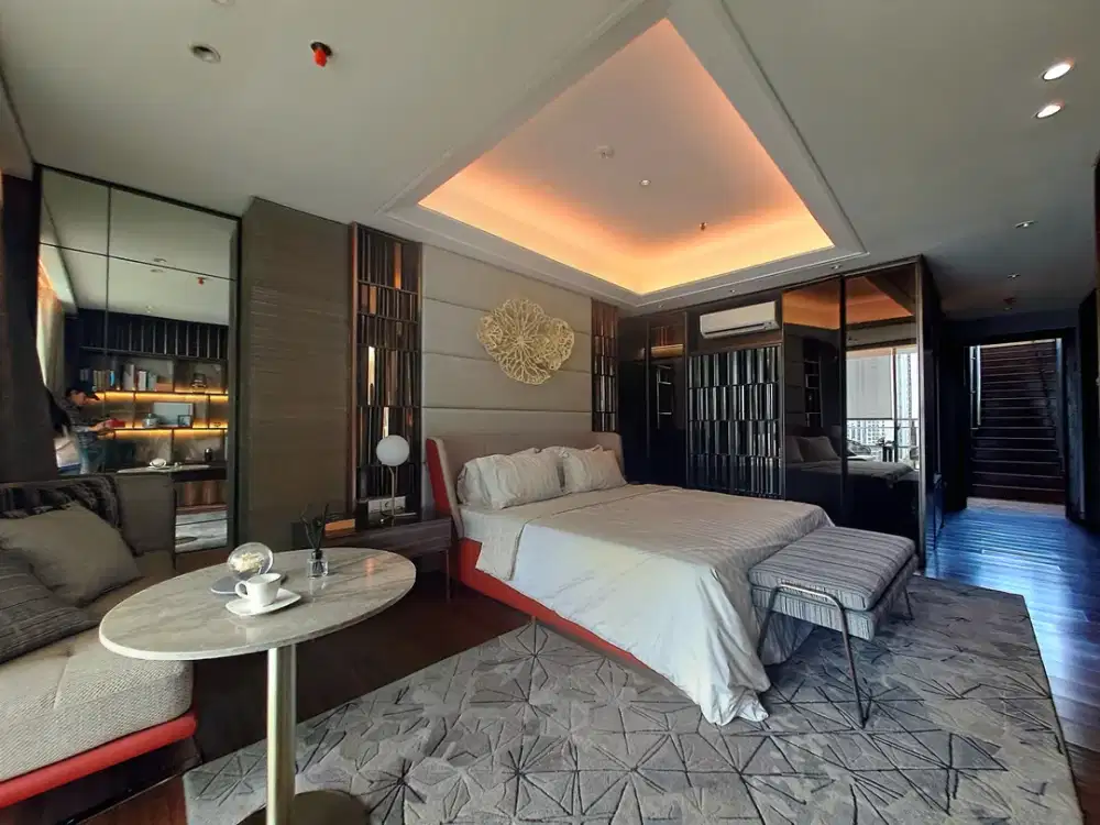 APARTEMEN SPRINGHILL KEMAYORAN VIEW GOLF 2 LANTAI 2BR DUPLEX FURNISH DEKAT PRJ DAN TOLL