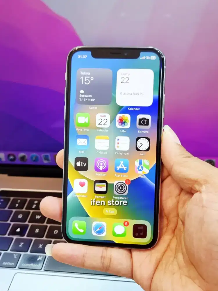 Iphone X 256GB White Mulus Normal ( Inter )