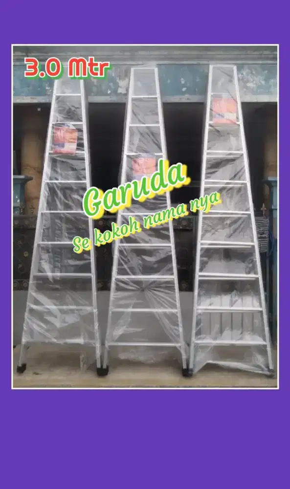 Tangga lipat almunium 3.0 mtr.