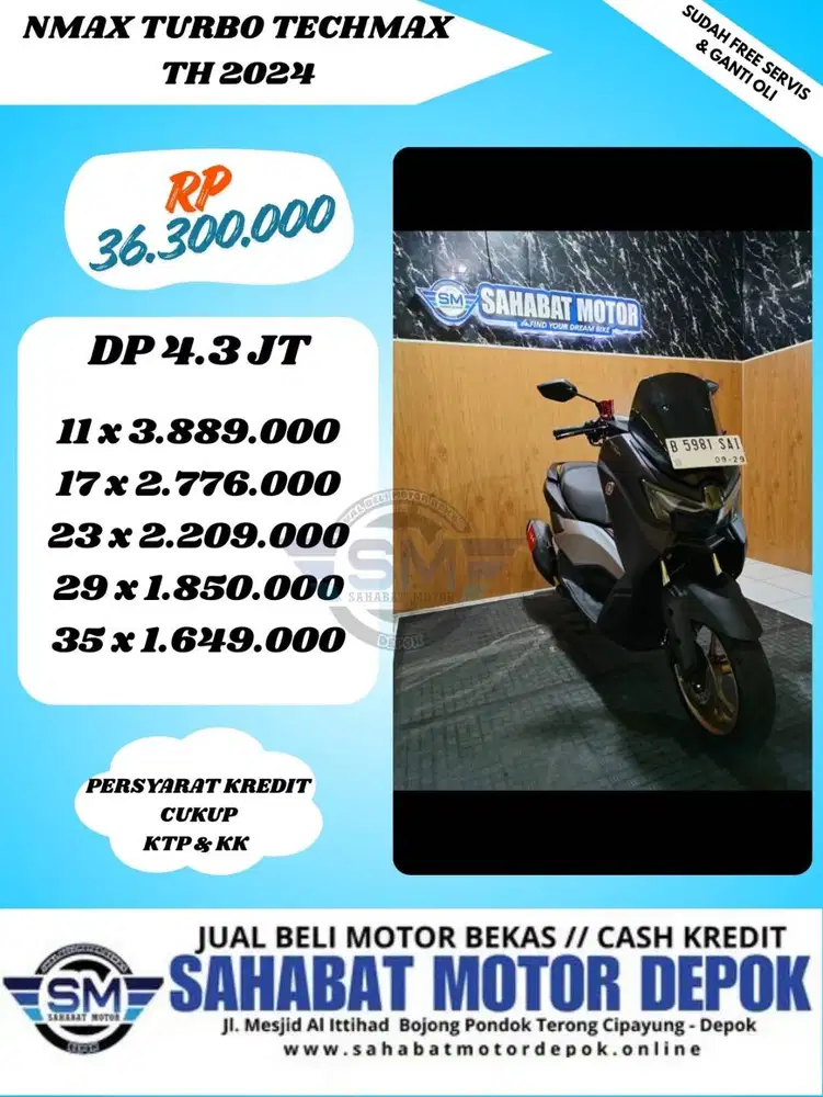 YAMAHA NMAX TURBO TECHMAX TH 2024