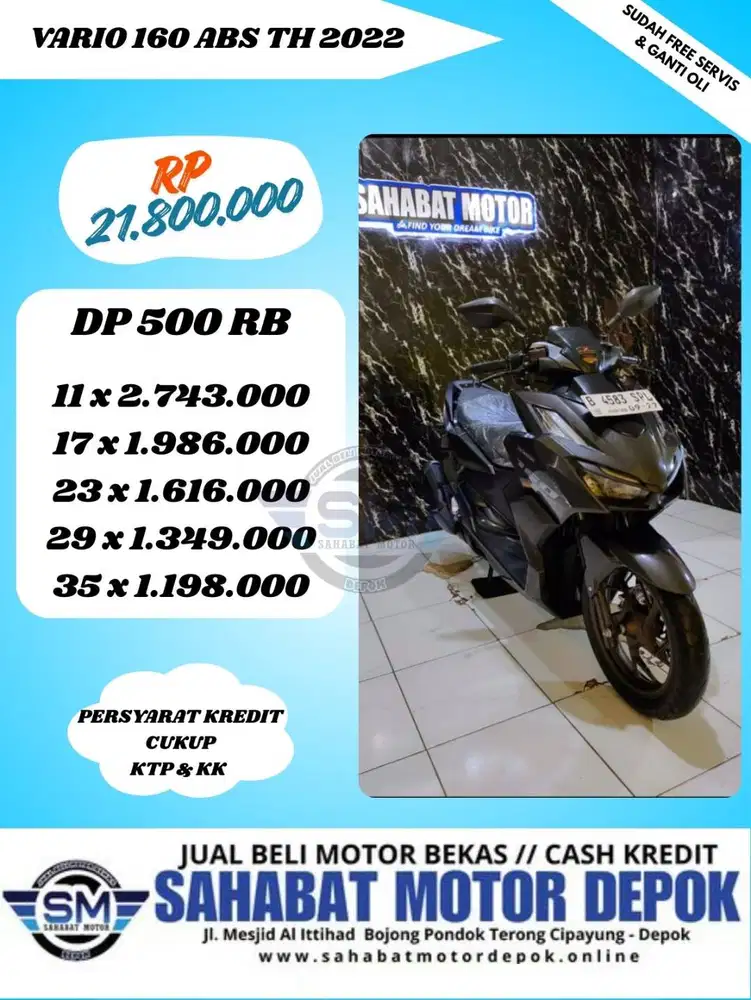 HONDA VARIO 160 ABS TH 2022