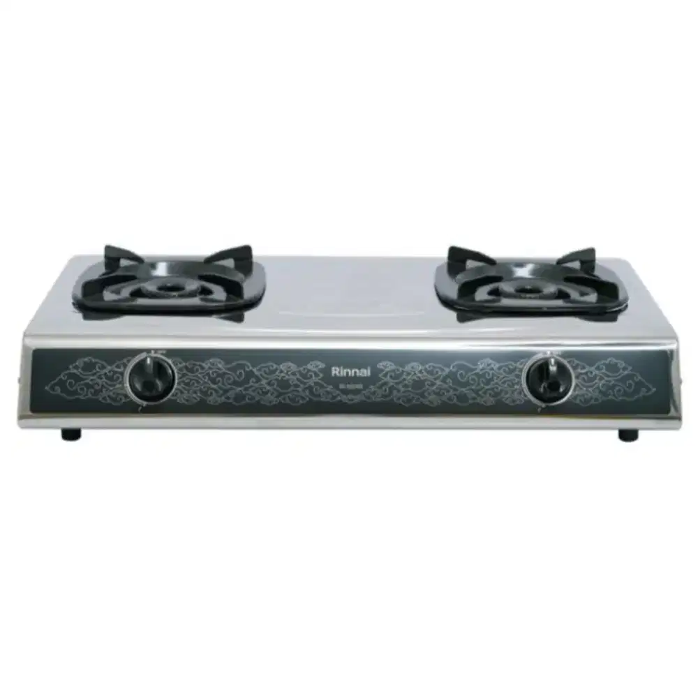 Kompor Rinnai 2 tungku RI-522 SS Body Stainless
