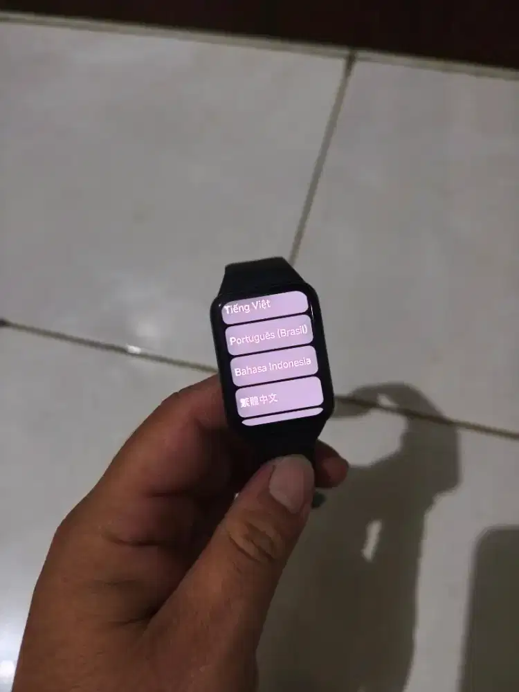 Xiaomi band 9 pro hanya unit dan charger saja