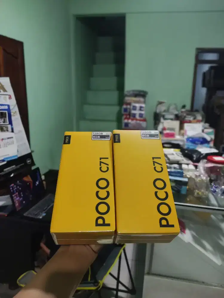 Poco C71 4/128GB Garansi Resmi 1 Tahun