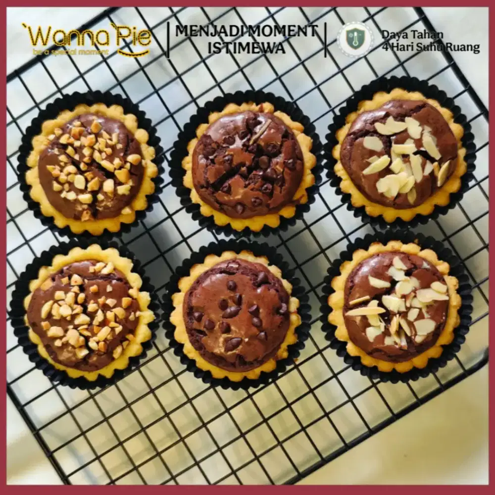 Pai Brownies Fudgy Cocok Buat Acara Special Manis Gurih Wanna Pie