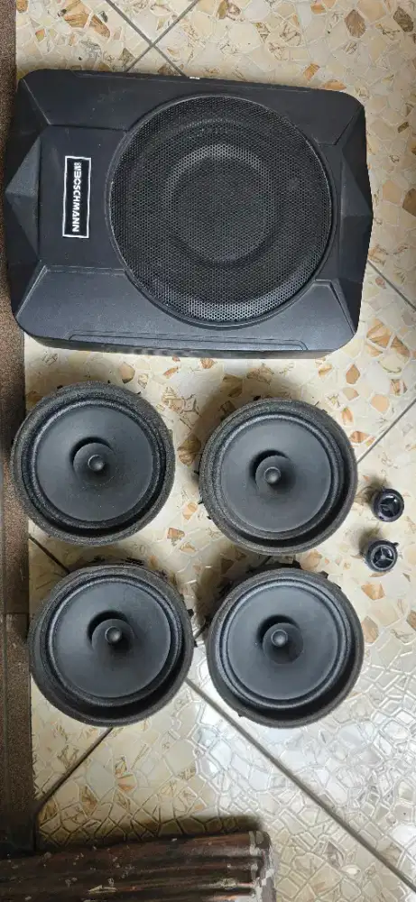Speaker kolong 10 + speaker & tweeter ori xpander