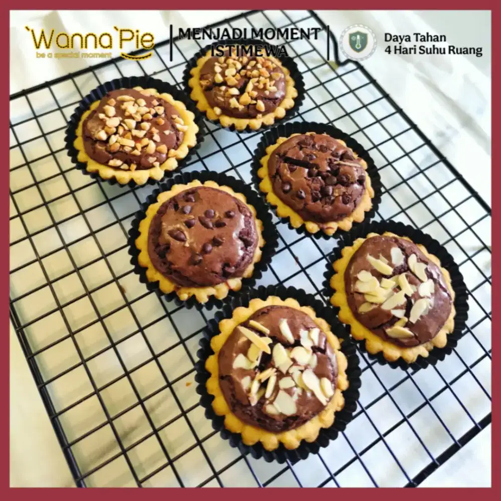 Teman Santai Acara Special Pai Brownies Fudgy Cemilan Manis Gurih