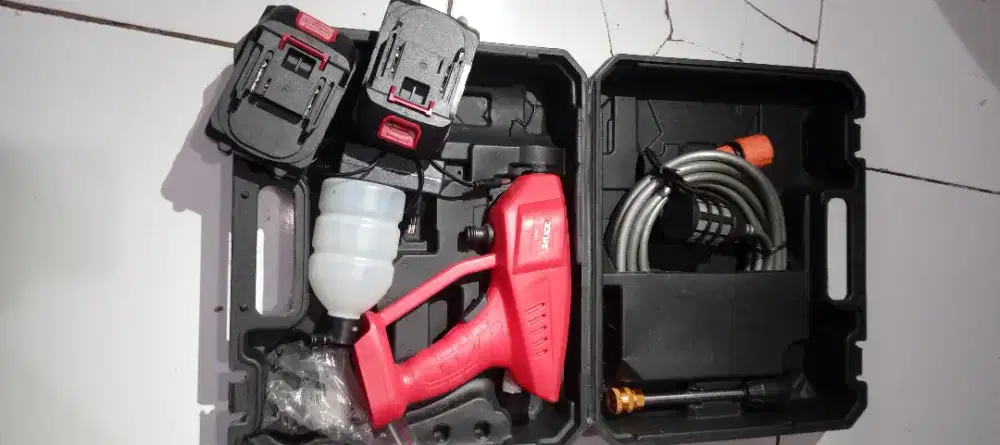 Alat cuci motor mobil portable