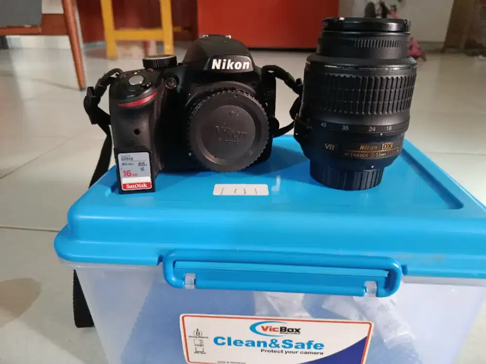 Nikon D3200 normal murah like new