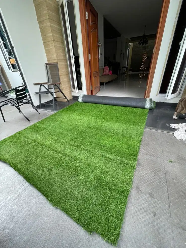 Jual rumput sintesis 2x8 m kualitas super