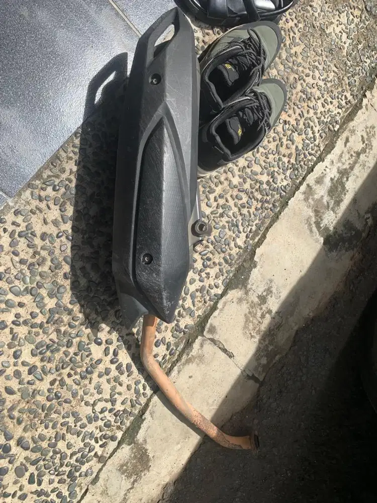 Knalpot original standa yamaha aerox 2018 old