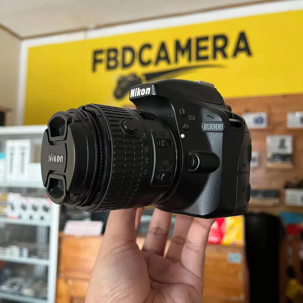 Kamera Nikon D3300 Kit Vr II Fullset Paketan