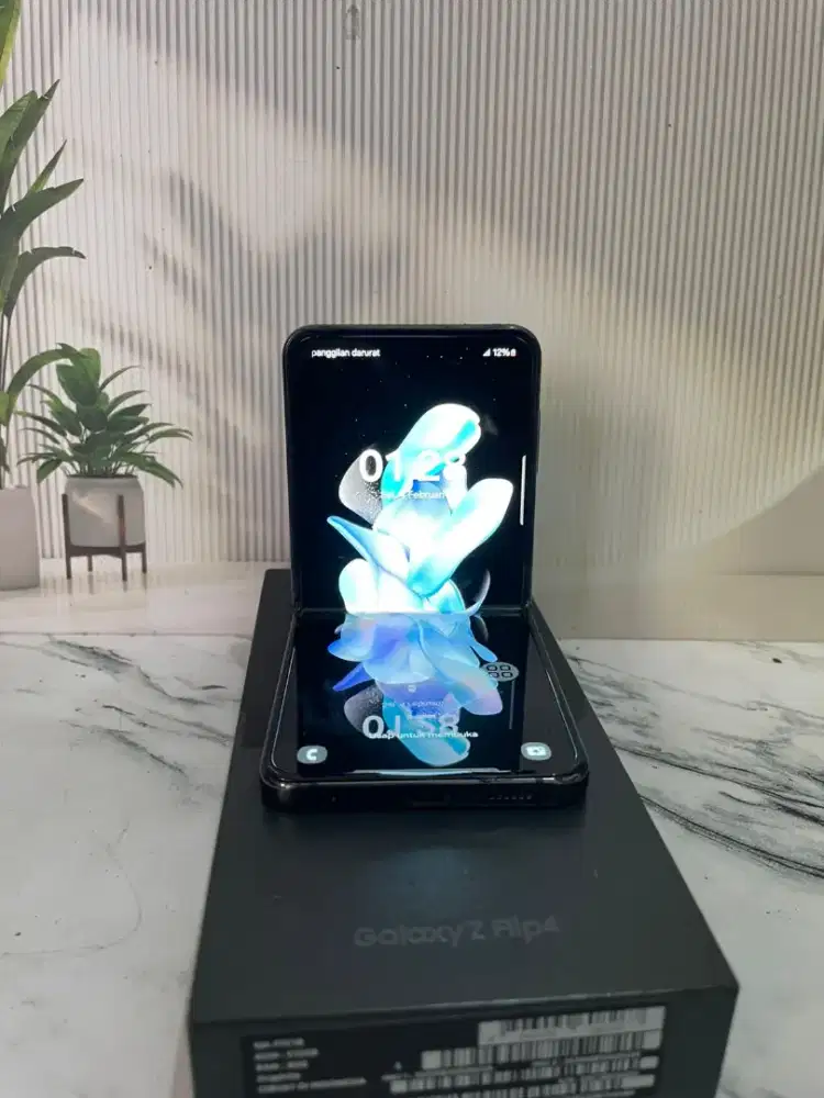 Samsung z flip 4 ram 8/512 resmi fullset