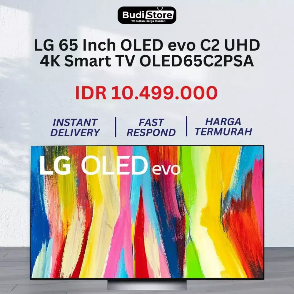 LG 65 Inch OLED evo C2 UHD 4K Smart TV OLED65C2PSA