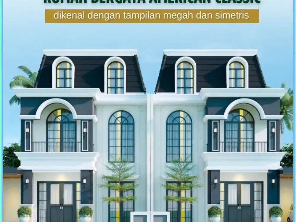 HUNIAN PREMIUM AMERICAN CLASSIC 1M 3 LANTAI GAMPING SLEMAN