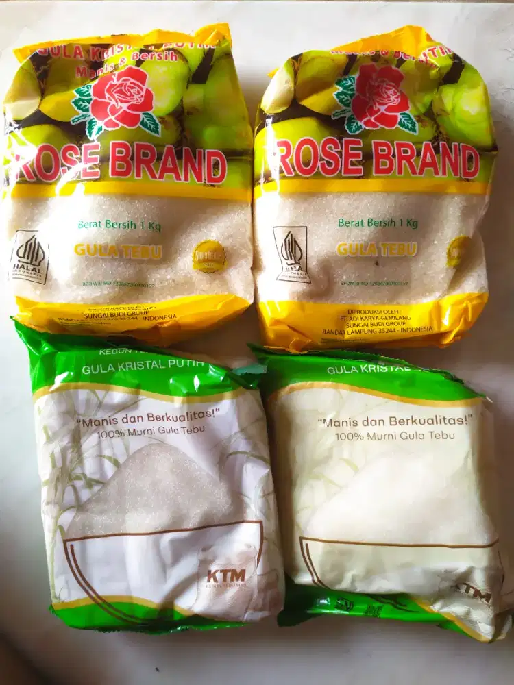 Gula pasir kemasan 1kg