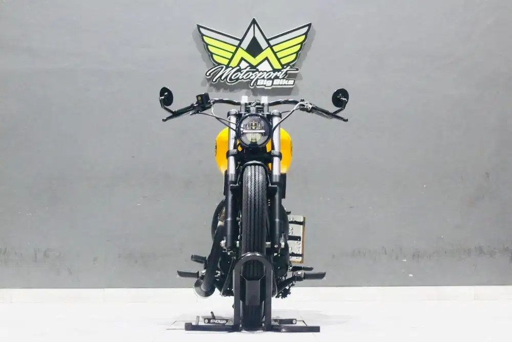 Royal enfield meteor 350 abs sudah custom cakep classic350 hunter350