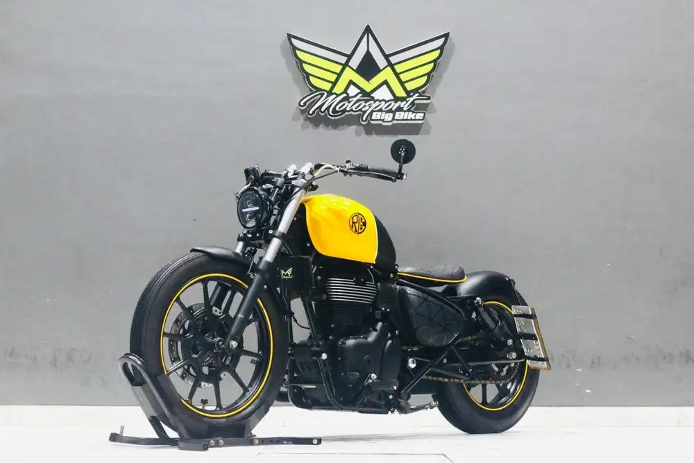 Royal enfield meteor 350abs custom like new himalaya hunter classic