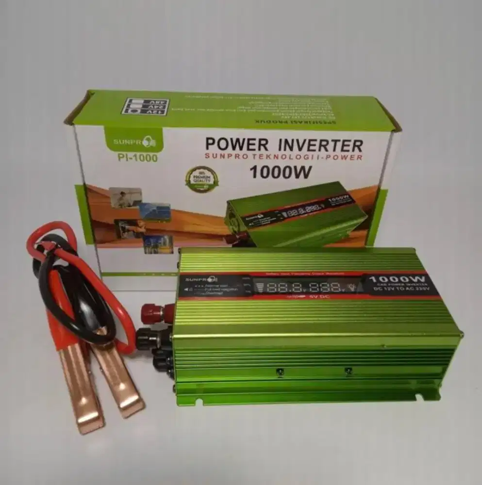 Inverter DC to AC PLN sunpro 1000 watt