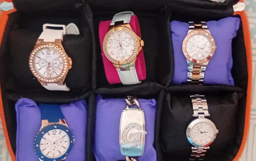 Jam tangan guess bundling 6