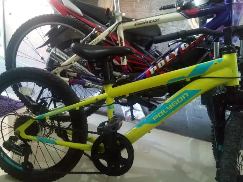 Jual Sepeda Polygon Buat Anak Kelas SD, Masih Mulus Wilayah Sidoarjo.