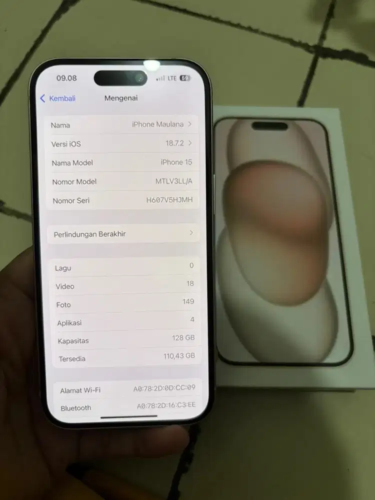 iPhone 15 Pink 128gb Inter